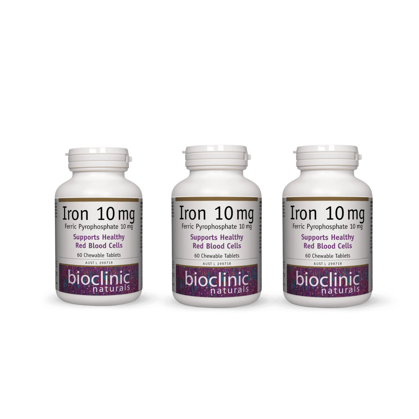 bioclinic naturals Iron 10 mg Tablets