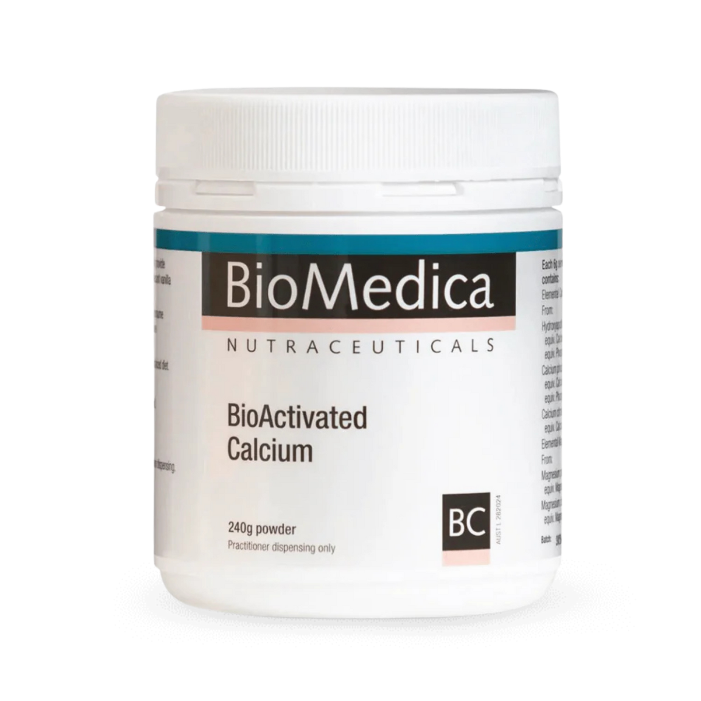 biomedica BioActivated Calcium 240g