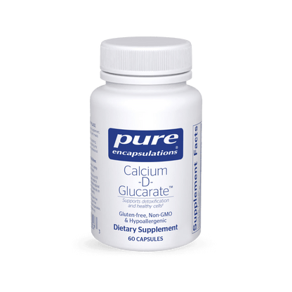 Pure Encapsulations Calcium-D-Glucarate 60 Capsules