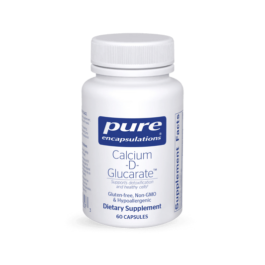 Pure Encapsulations Calcium-D-Glucarate 60 Capsules