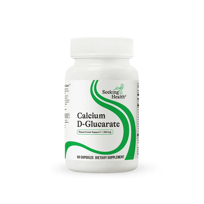 Seeking Health Calcium D-Glucarate 60 Tablets