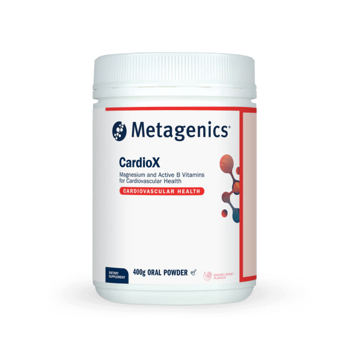 Metagenics CardioX banana berry 400g