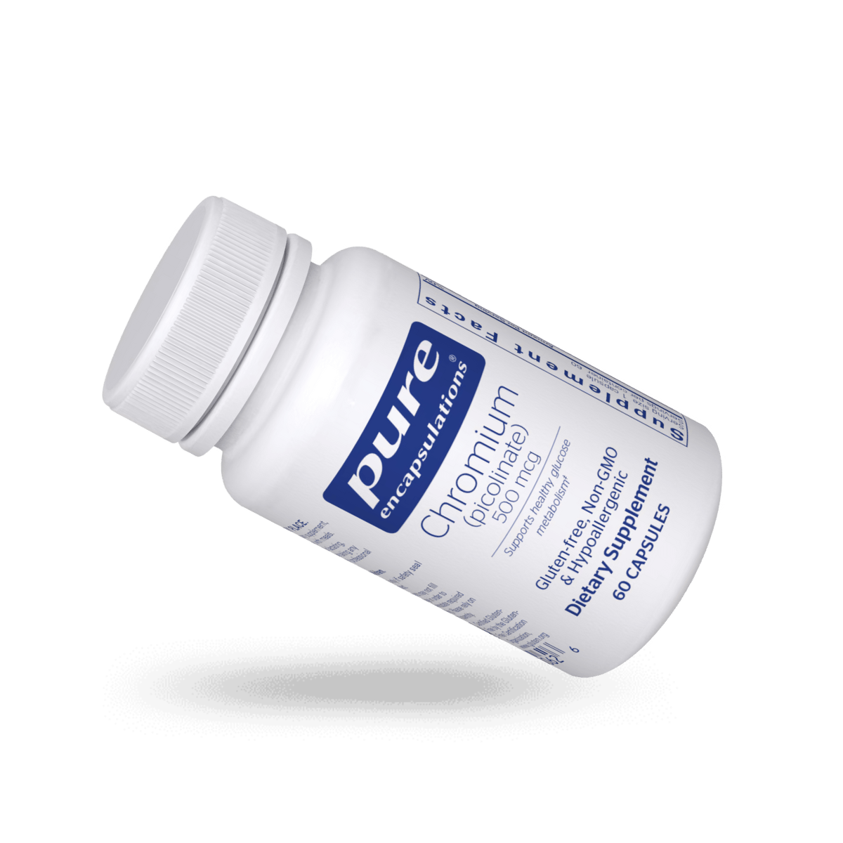 Pure Encapsulations Chromium (picolinate) 500mcg 60c