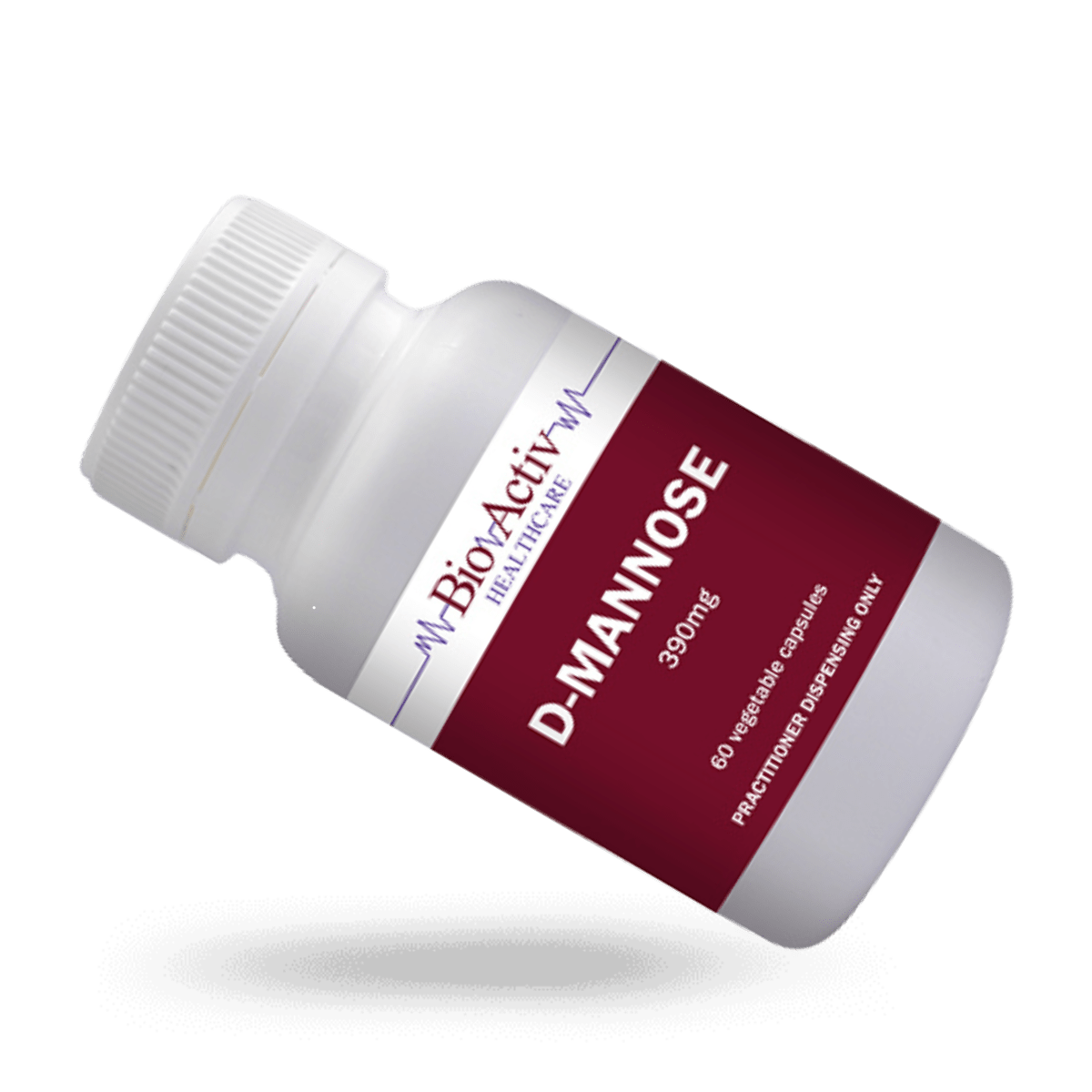 Bioactive Healthcare D-Mannose 60 Vegetable Capsules