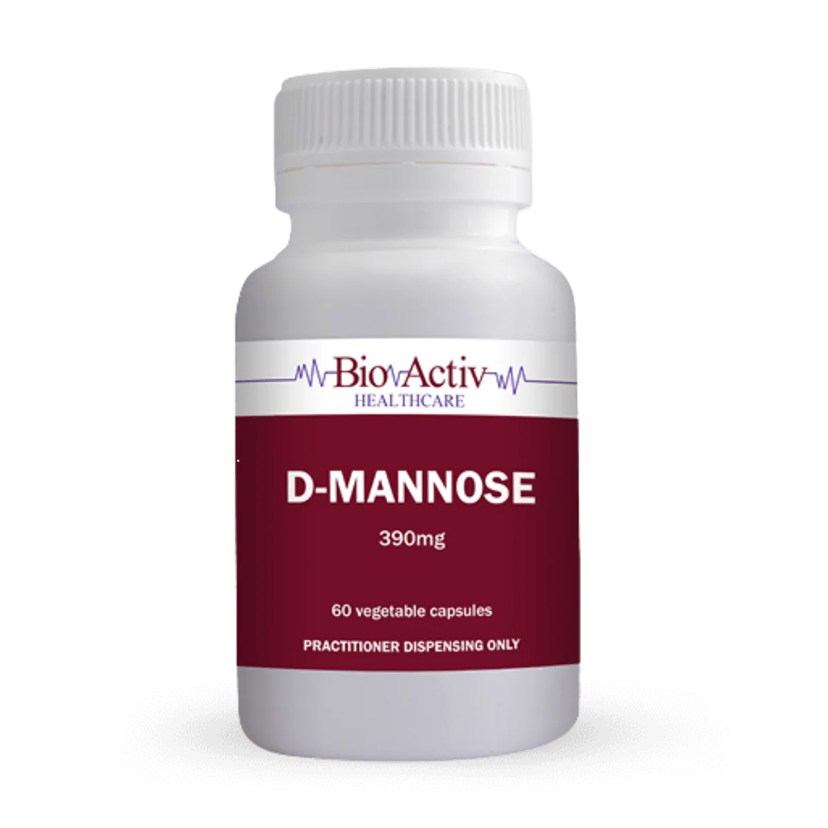 Bioactiv Healthcare D-Mannose 60 Vegetable Capsules