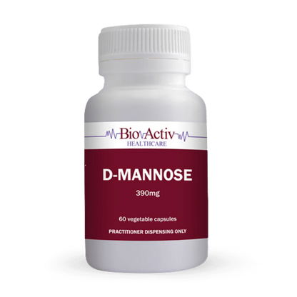 Bioactiv Healthcare D-Mannose 60 Vegetable Capsules