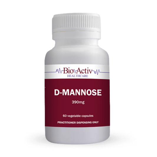 Bioactiv Healthcare D-Mannose 60 Vegetable Capsules