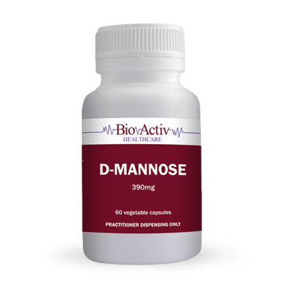 Bioactive Healthcare D-Mannose 60 Vegetable Capsules