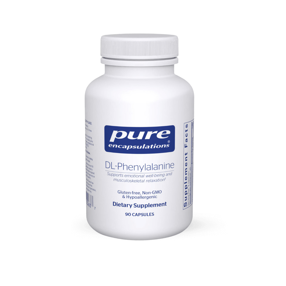 Pure Encapsulations DL-Phenylalanine 90 Capsules