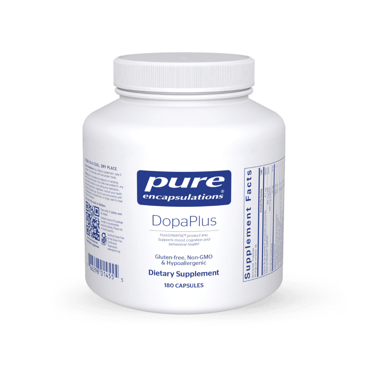 Pure Encapsulations DopaPlus 180 Capsules