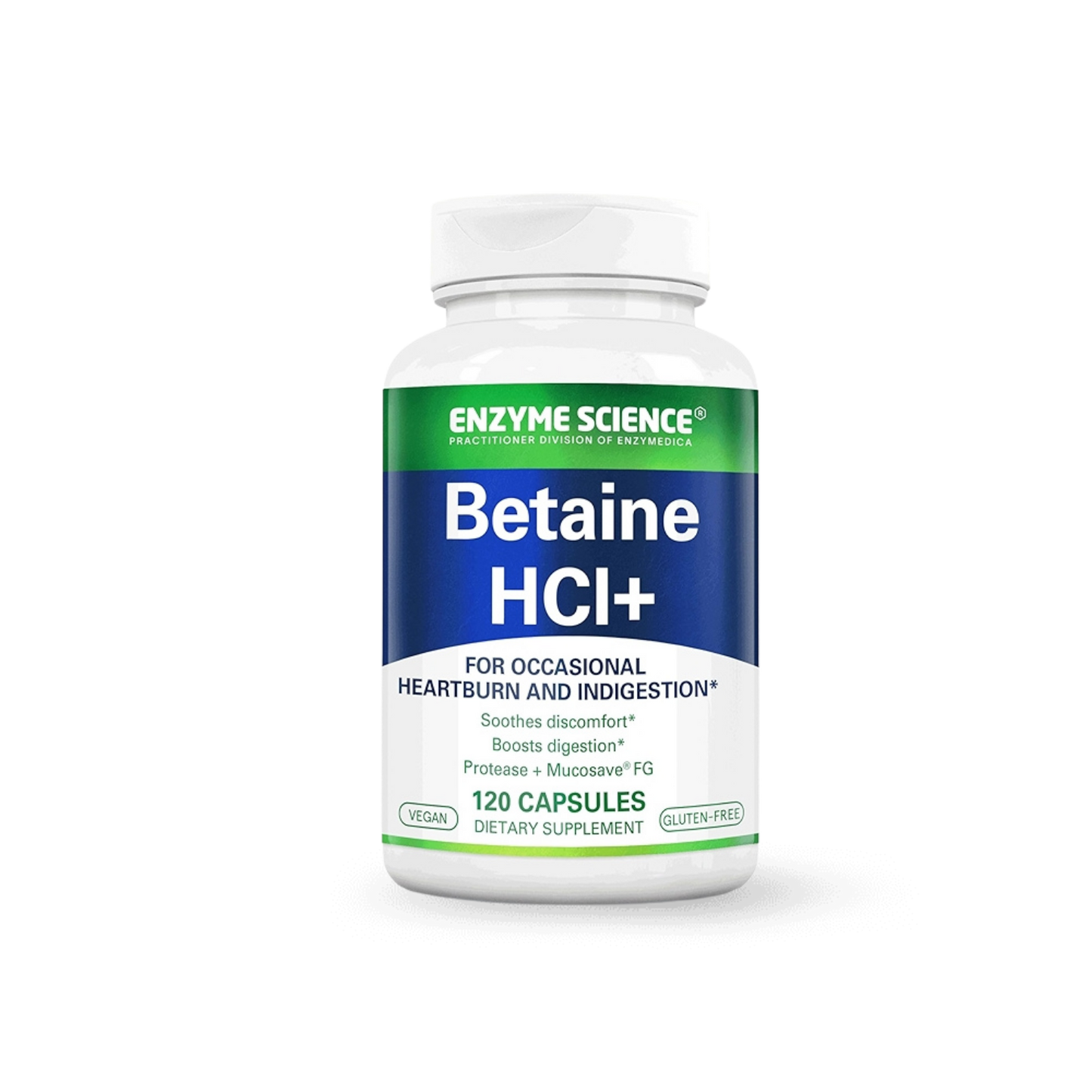 enzyme science Betaine HCl+ 120 Capsules