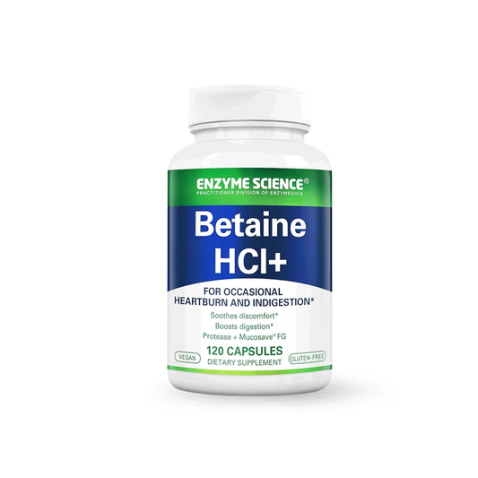 enzyme science Betaine HCl+ 120 Capsules