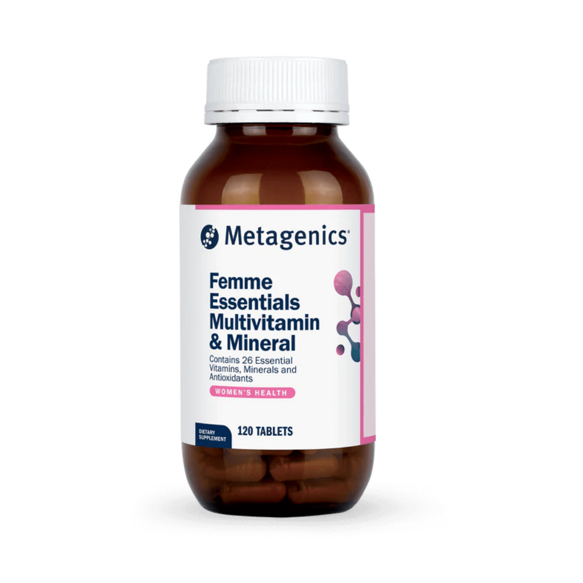 Metagenics Femme Essentials Multivitamin & Mineral 120 Tablets