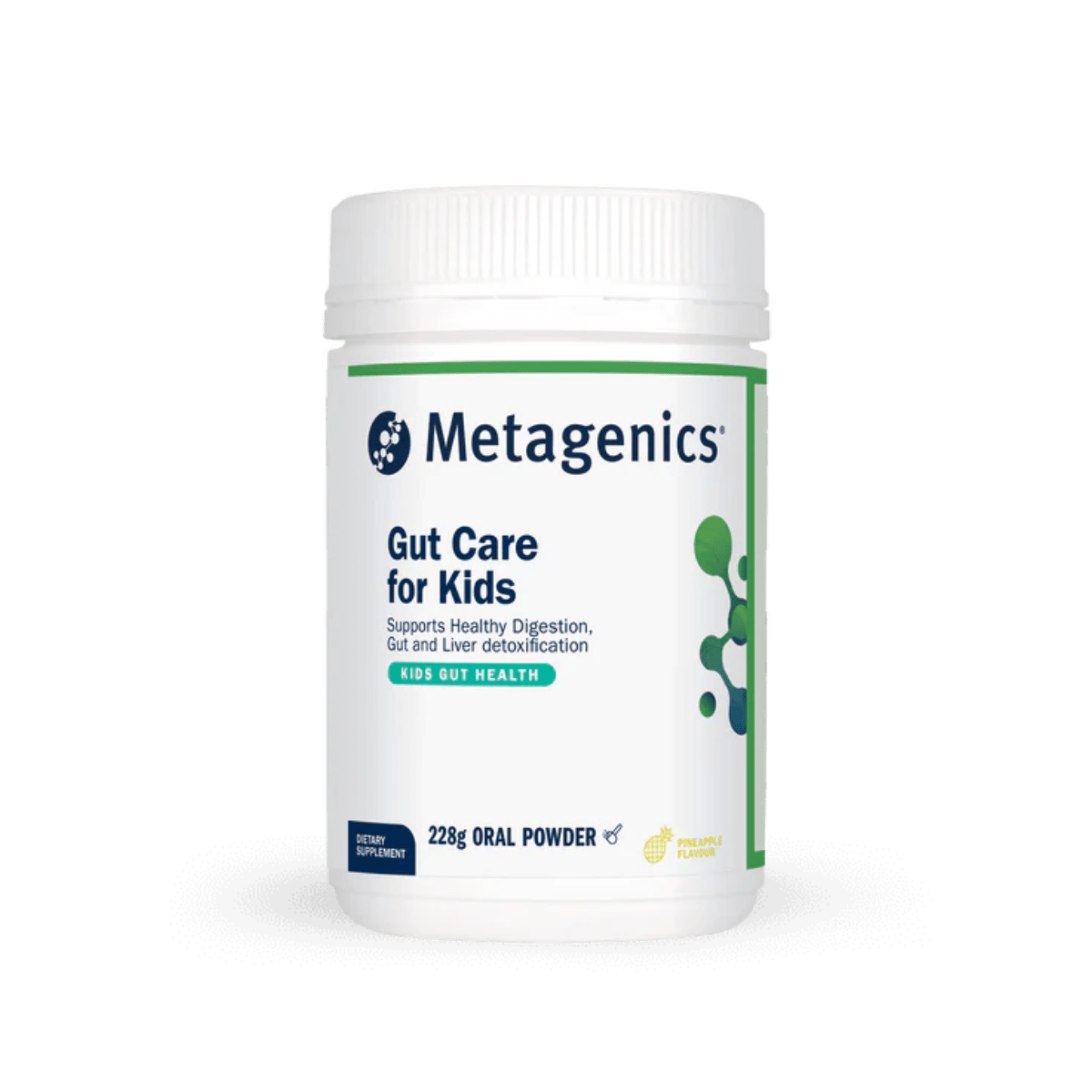Metagenics Gut Care for Kids Pineapple 140g