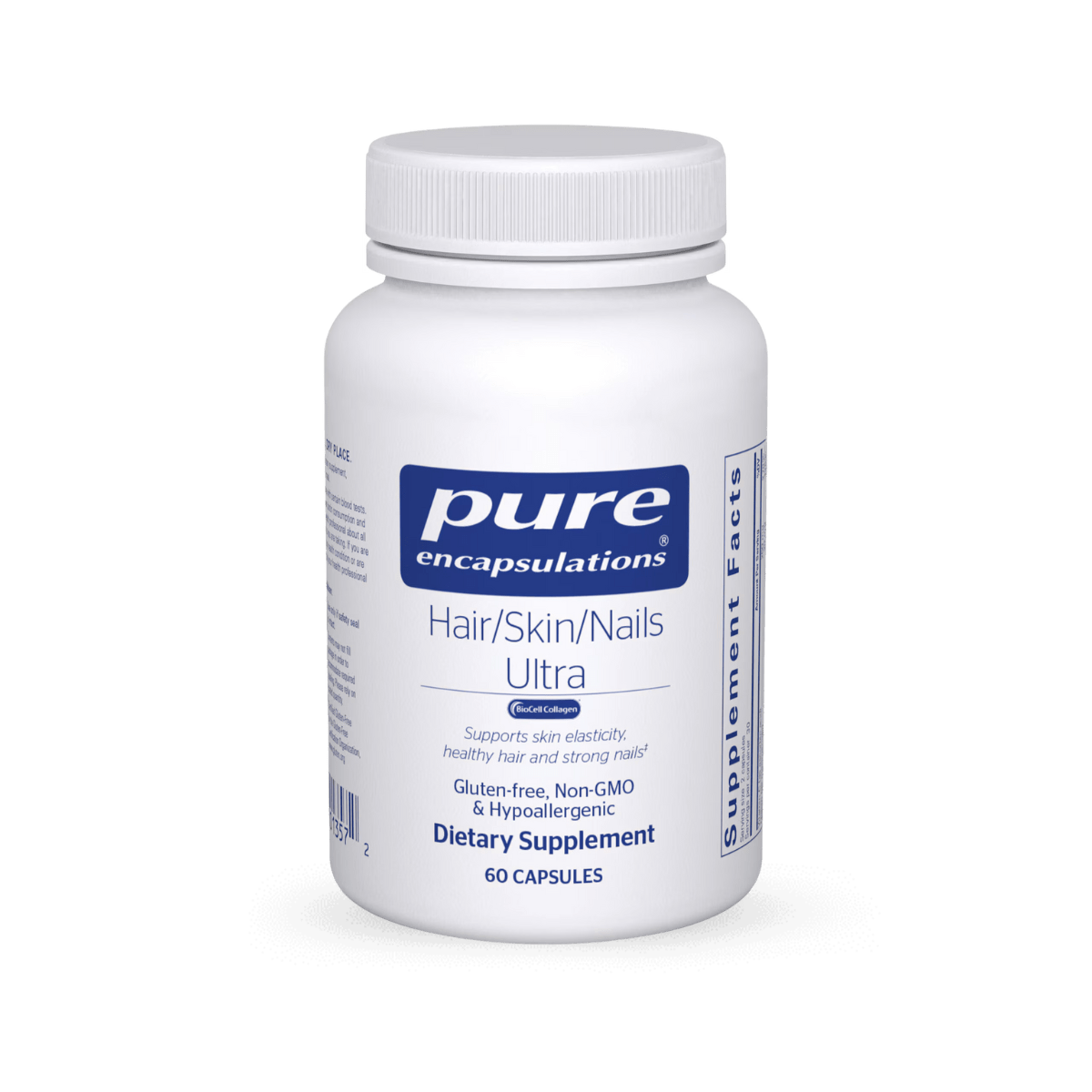 Pure Encapsulation Hair/Skin/Nails Ultra 60 Capsules