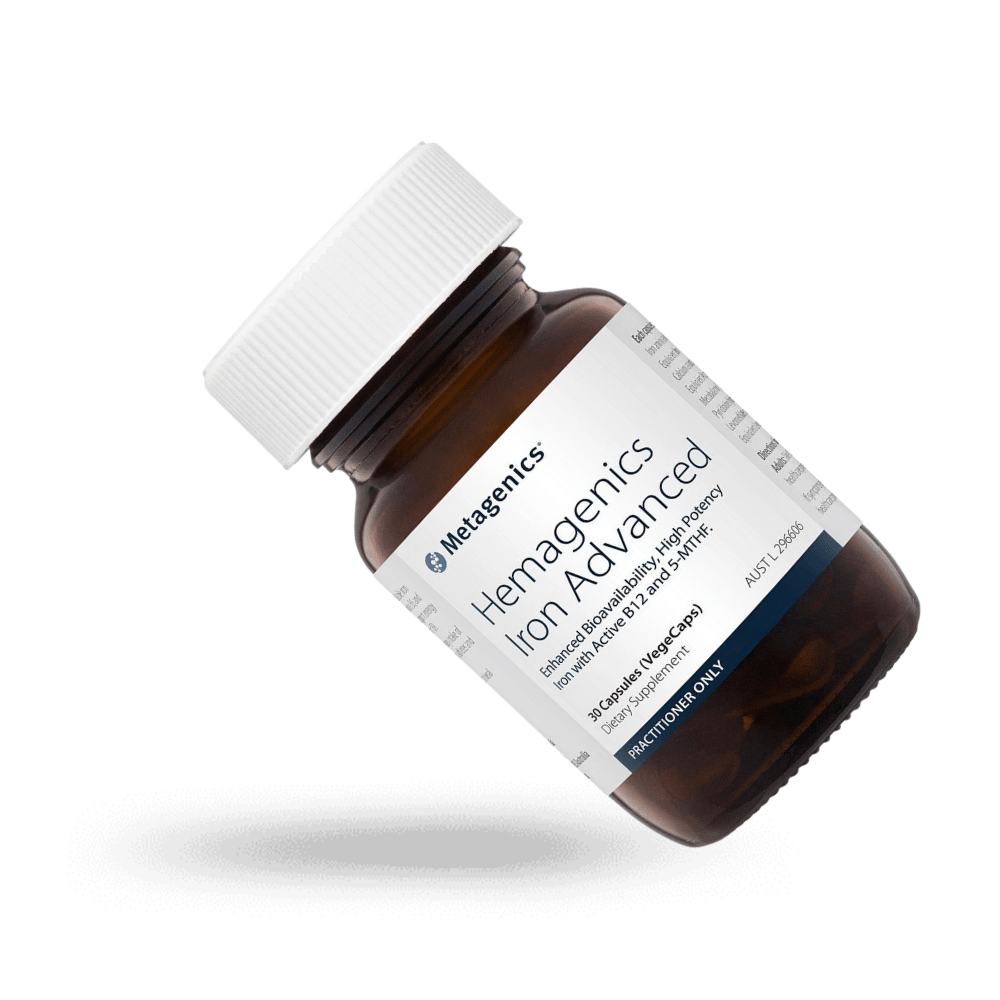 Metagenics Hemagenics Iron Advanced 30 Capsules