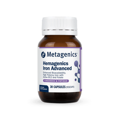 Metagenics Hemagenics Iron Advanced 30c