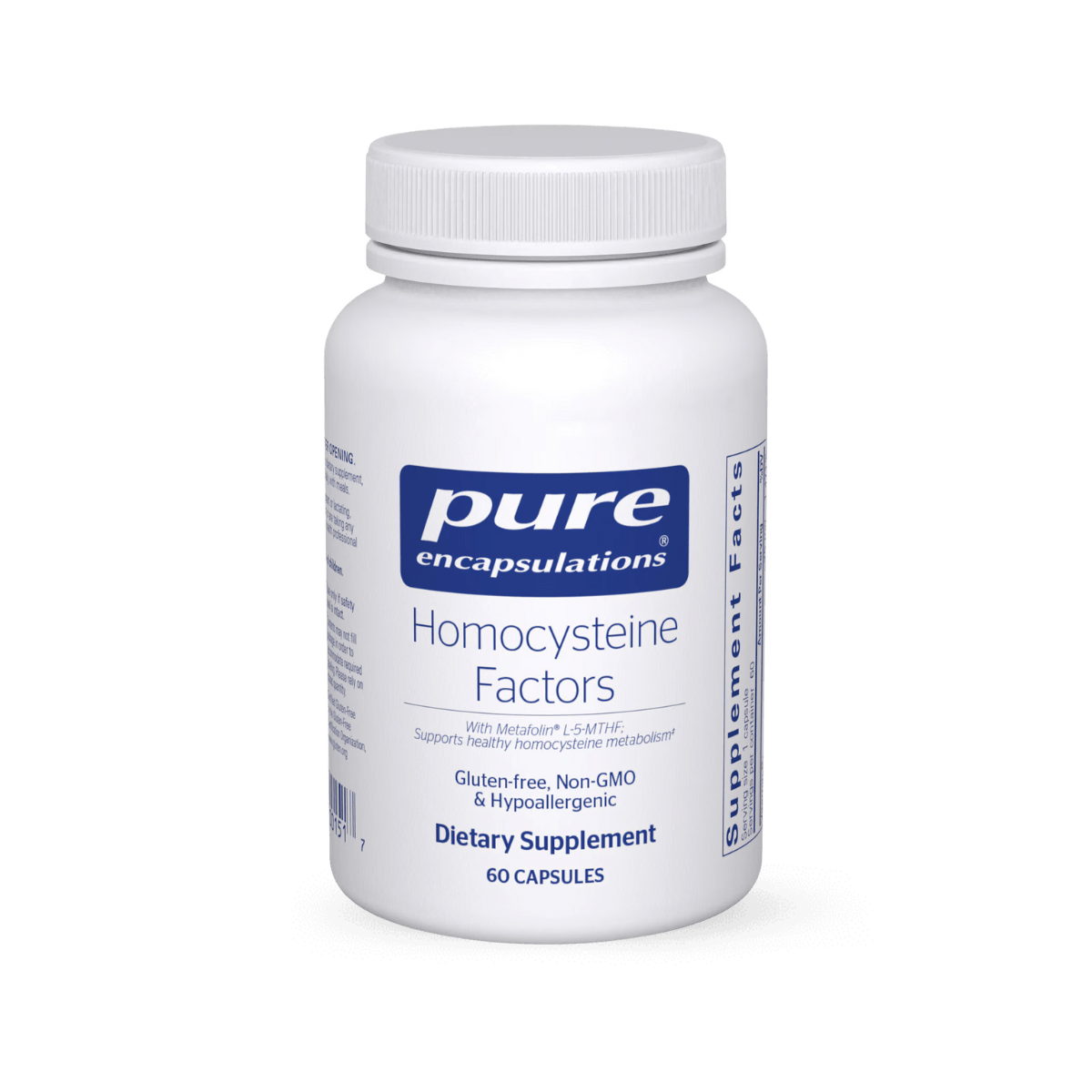 Pure Encapsulations Homocysteine Factors 60 Capsules