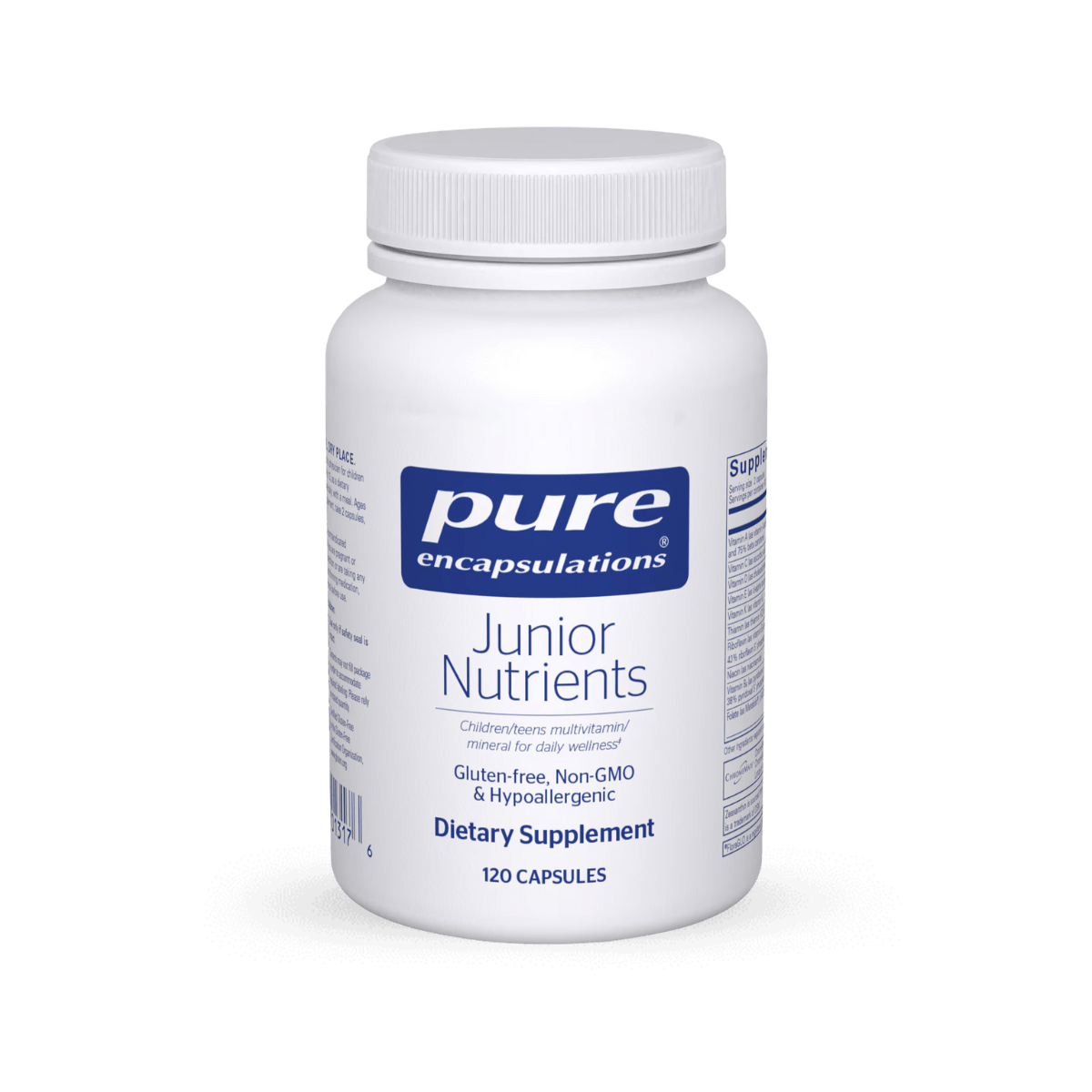 Pure Encapsulations Junior Nutrients 120 Capsules