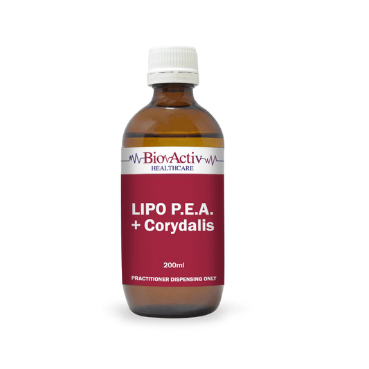 Bioactiv Healthcare Lipo P.E.A & Corydalis Liquid 200mL