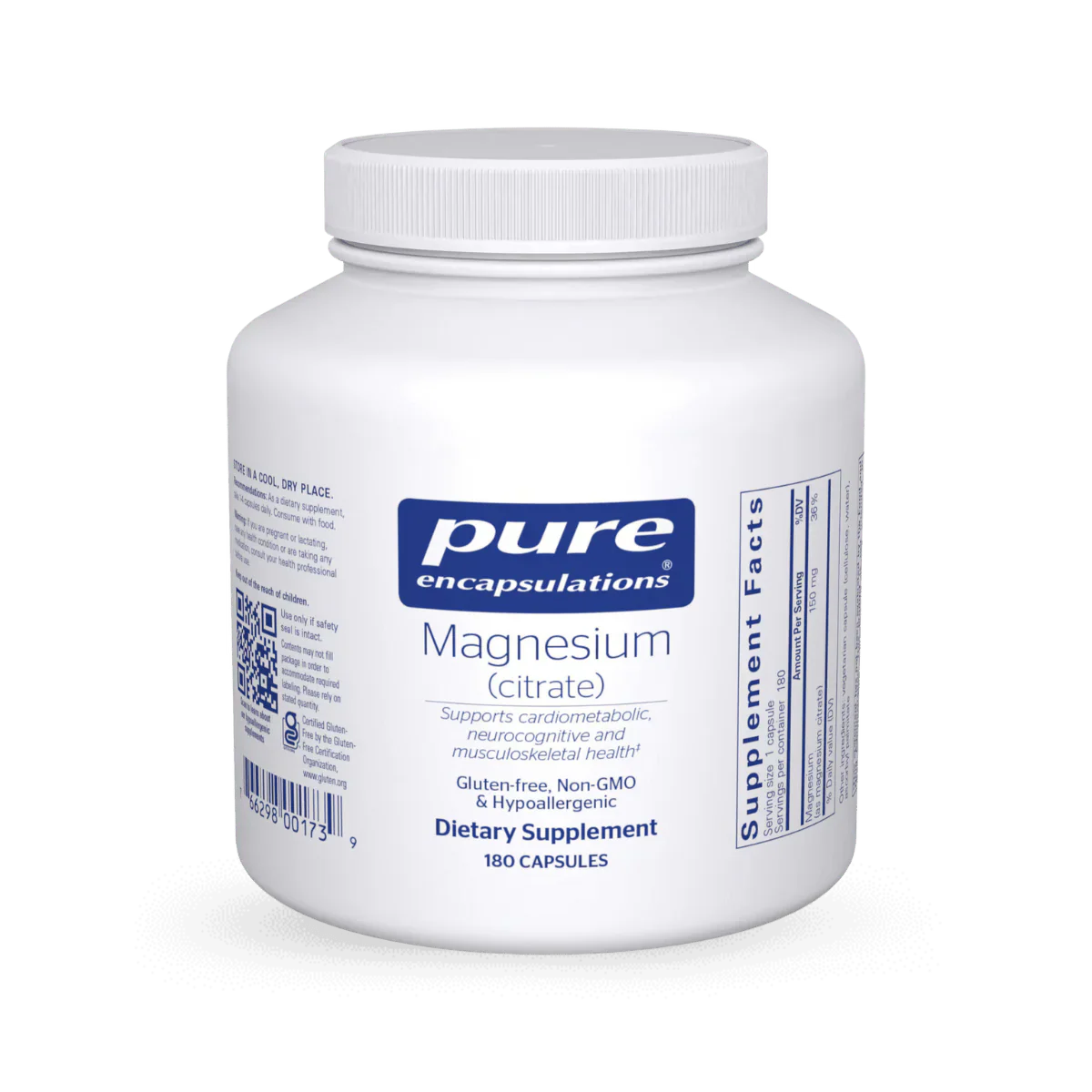 Pure Encapsulations Magnesium (citrate) 180