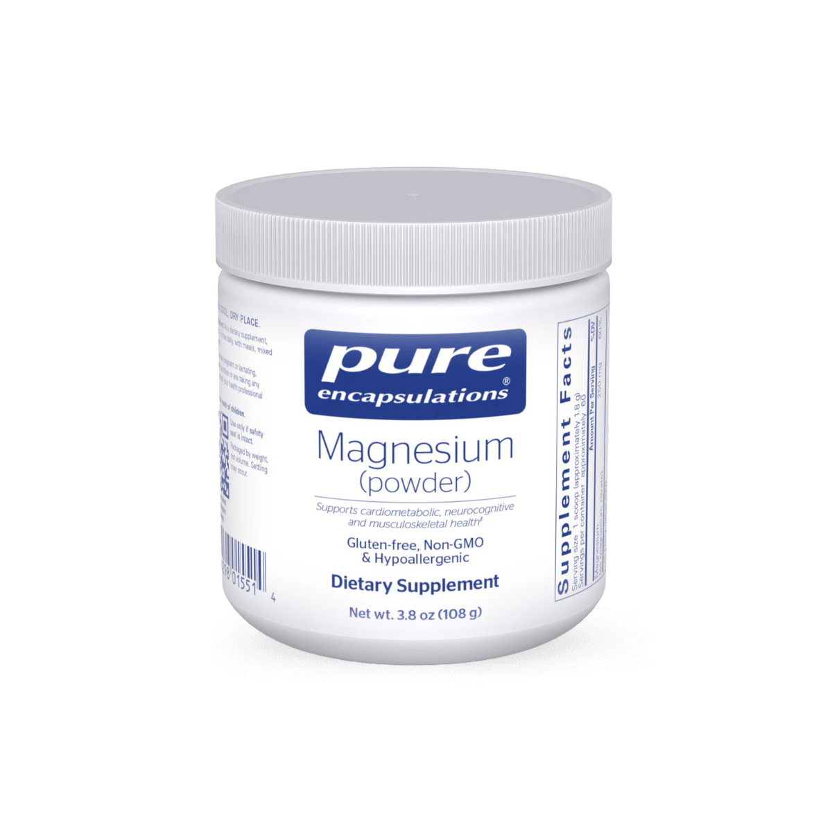 Pure Encapsulations Magnesium (powder) 108g