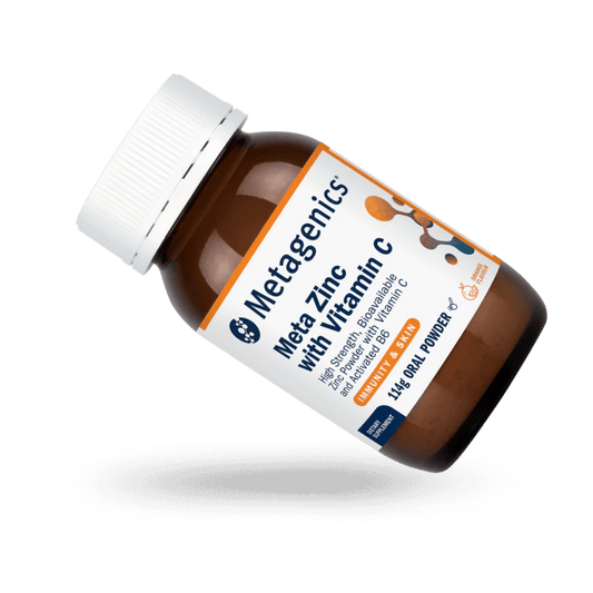 Metagenics Meta Zinc with Vitamin C Orange 114g