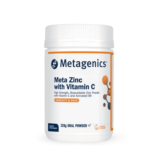Metagenics Meta Zinc with Vitamin C Orange 228g
