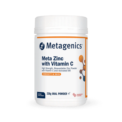 Metagenics Meta Zinc with Vitamin C Raspberry 228g