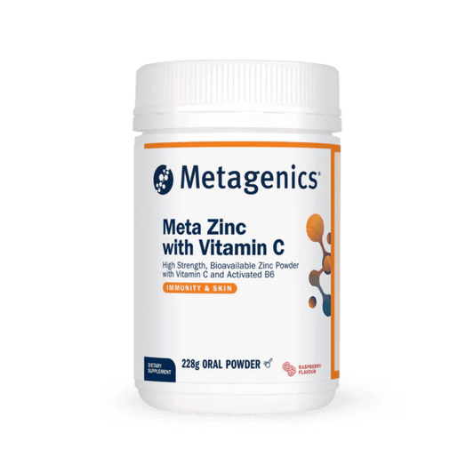 Metagenics Meta Zinc with Vitamin C Raspberry 228g
