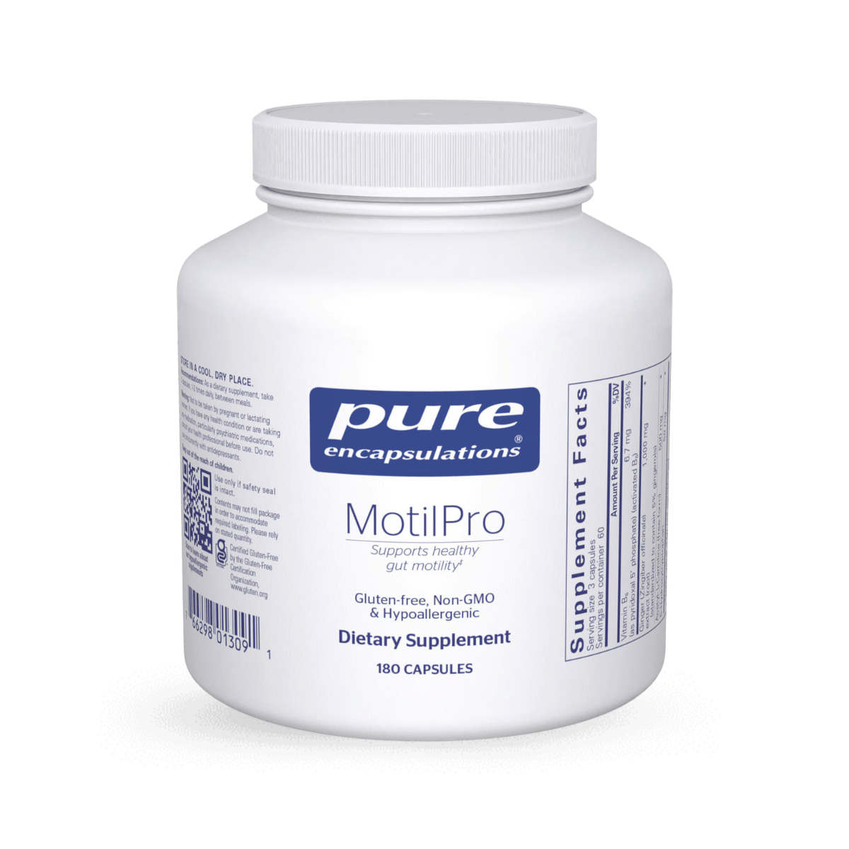 Pure Encapsulations MotilPro 180 Capsules