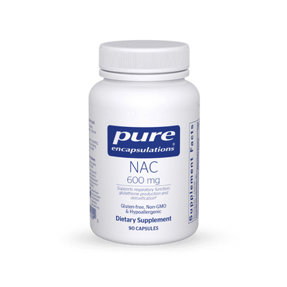 Pure Encapsulations NAC 600mg 90 Veg Capsules