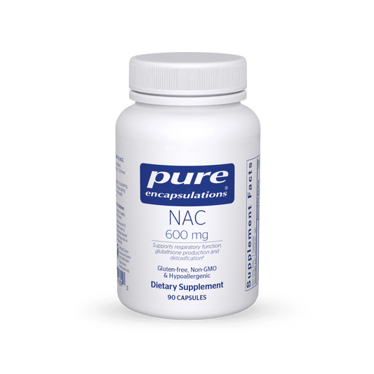 Pure Encapsulations NAC 600mg 90 Veg Capsules