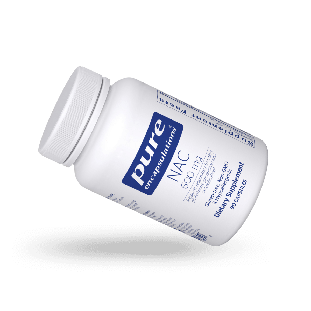 Pure Encapsulations NAC 600mg 90 Veg Capsules