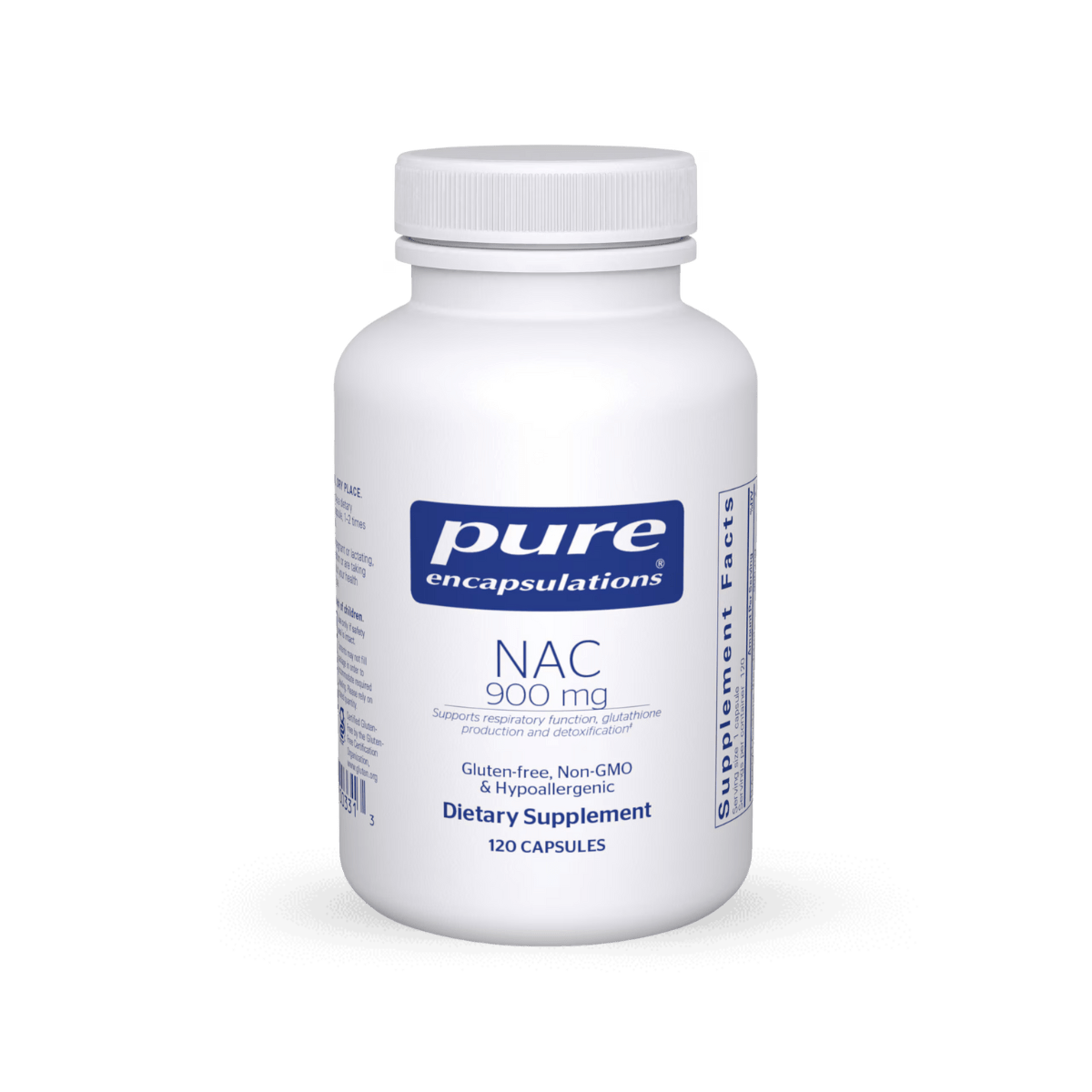 Pure Encapsulations NAC 900mg 120 Veg Capsules