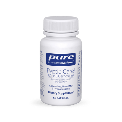 Pure Encapsulations Peptic-Care (Zinc-L-Carnosine) 60 Capsules