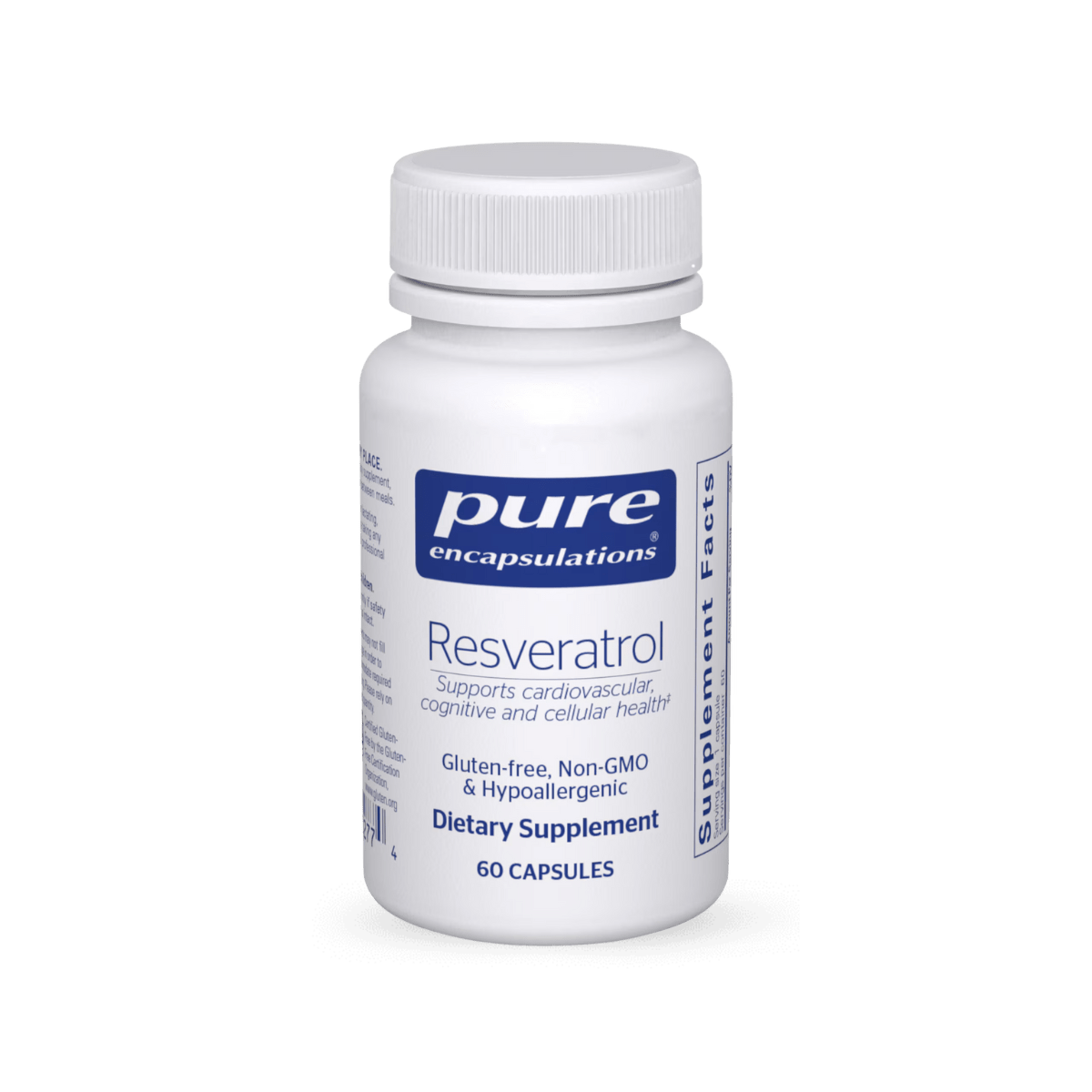 Pure Encapsulations Resveratrol 60 Capsules
