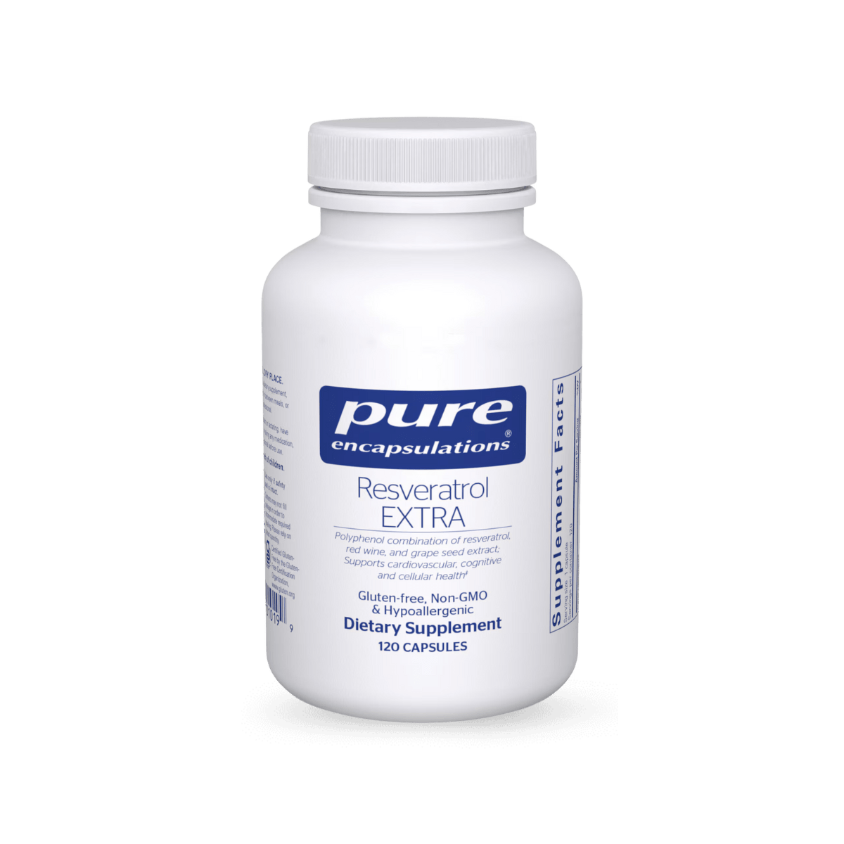 Pure Encapsulations Resveratrol EXTRA 120 Capsules