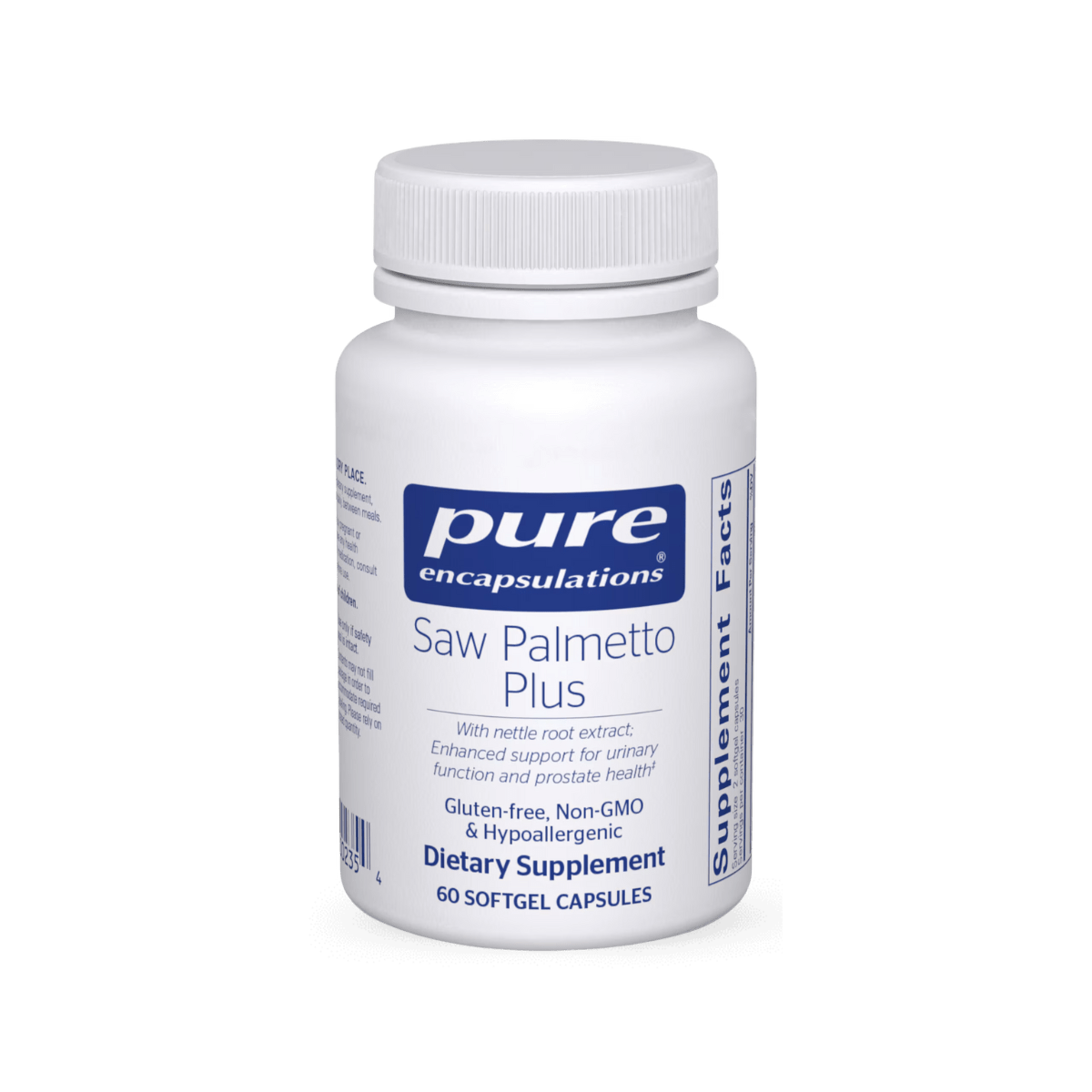 Pure Encapsulations Saw Palmetto Plus 60 Softgel Capsules