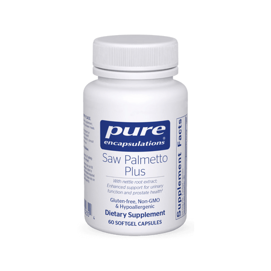 Pure Encapsulations Saw Palmetto Plus 60 Softgel Capsules