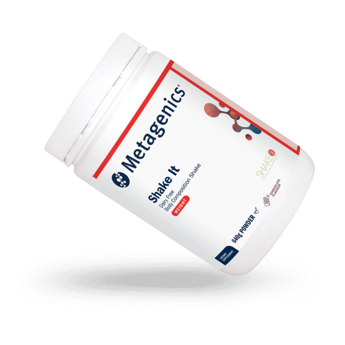 Metagenics Shake It Dairy free chocolate 640g