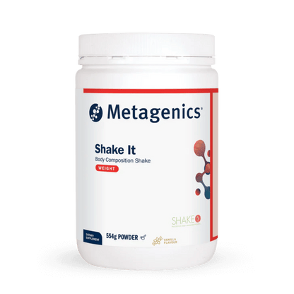 Metagenics Shake It Vanilla 554g Powder