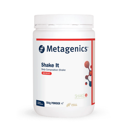 Metagenics Shake It Vanilla 554g Powder