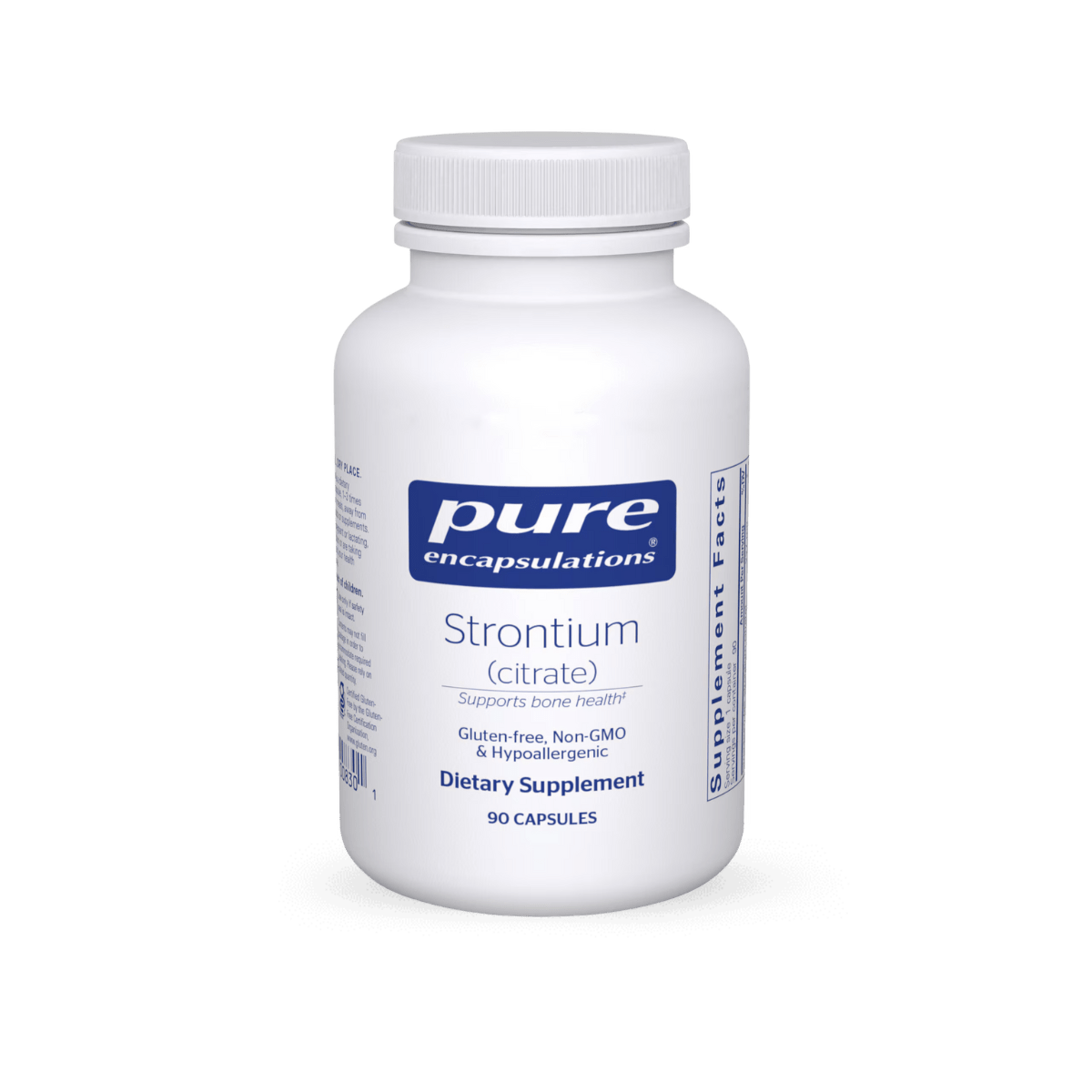Pure Encapsulations Strontium (citrate) 90 Capsules