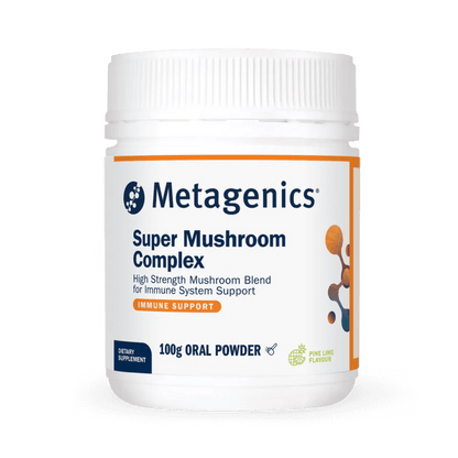 Metagenics Super Mushroom Complex Pine Lime 100g