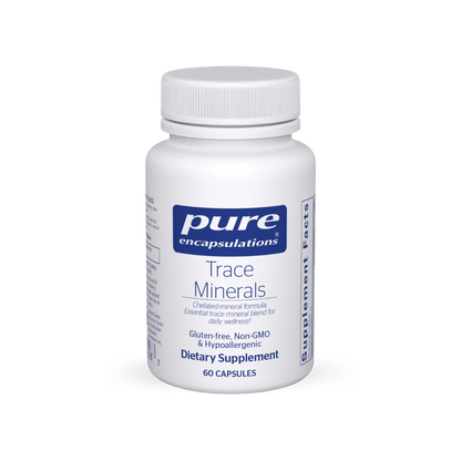 Pure Encapsulations Trace Minerals 60 Capsules
