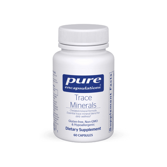 Pure Encapsulations Trace Minerals 60 Capsules