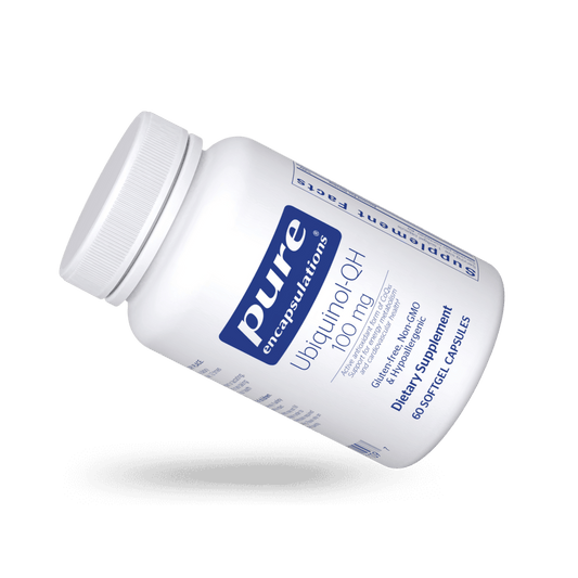 Pure Encapsulations Ubiquinol-QH 100 mg 60 Softgel Capsules