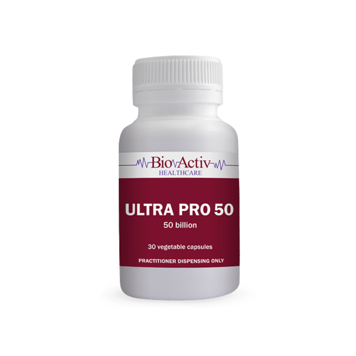 Bioactiv Healthcare Ultra Pro 50 30 VegeCaps