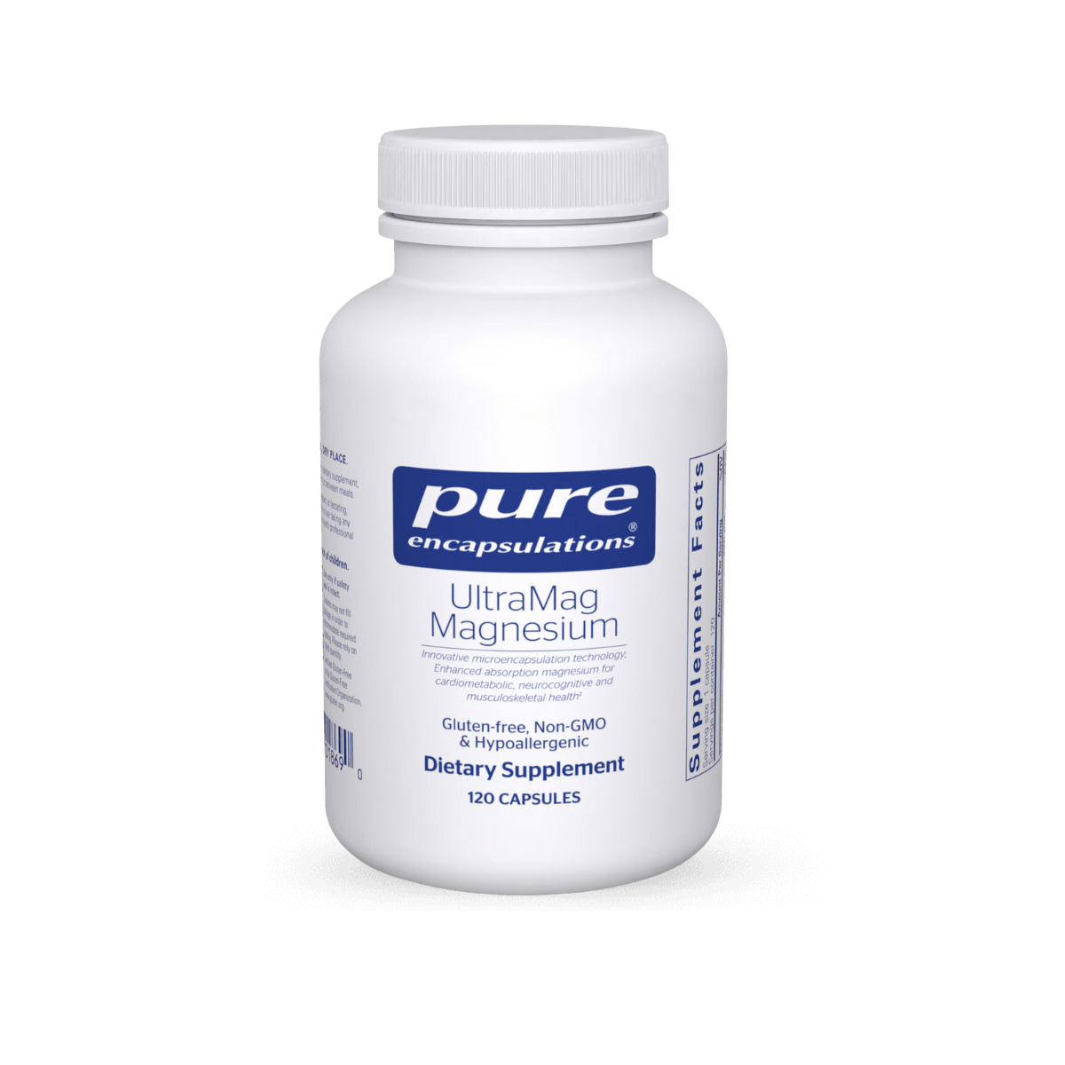 Pure Encapsulations UltraMag Magnesium 120 Capsules